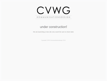 Tablet Screenshot of cvwg.de